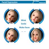 Real AI 3D silicone sex doll sex Robot for men from automatic woman